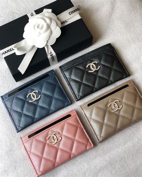 chanel wallet heart|chanel card wallet women's.